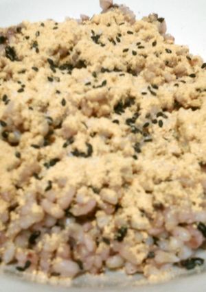 ごま塩きな粉ご飯-レシピのメイン写真