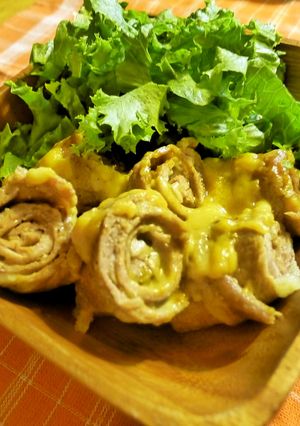 豚肉のカレー風味チーズ巻き♪♪-レシピのメイン写真