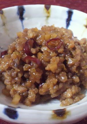 こってり甘辛～韓国風味噌そぼろ-レシピのメイン写真