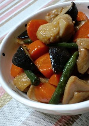 フライパンで簡単♪筑前煮✿-レシピのメイン写真