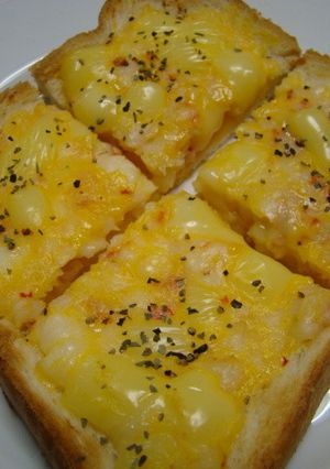 えびとチーズのトースト-レシピのメイン写真