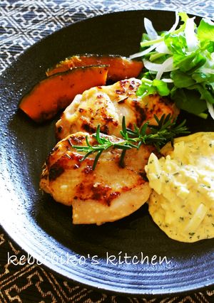 塩麹deチキンソテー・タルタルソース添え-レシピのメイン写真