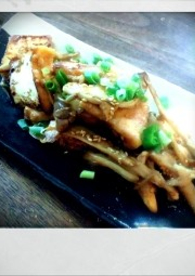 厚揚げ豆腐 de 簡単きのこソテー-レシピのメイン写真