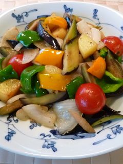 バルサミコ酢で野菜炒めイタリア~ン!-レシピのメイン写真