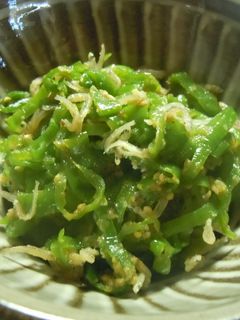 ししとうとちりめんじゃこの炒め煮-レシピのメイン写真