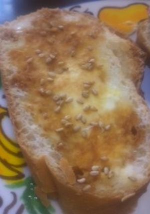クリームチーズと生姜のトースト♪-レシピのメイン写真