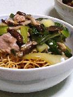 被害甚大? そうめんDE皿うどん-レシピのメイン写真