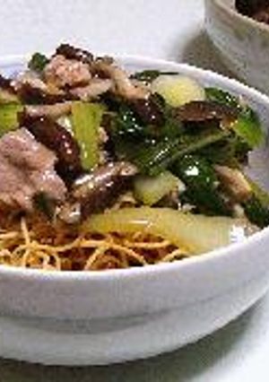 被害甚大? そうめんDE皿うどん-レシピのメイン写真