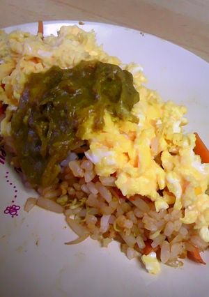 のん「オムカレーライス♪*.」-レシピのメイン写真