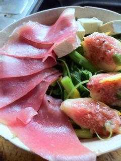 いちじくと生ハムのレモンサラダ(^^)-レシピのメイン写真
