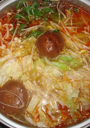 食べるラー油風☆ピリ辛しゃぶしゃぶ-レシピのメイン写真