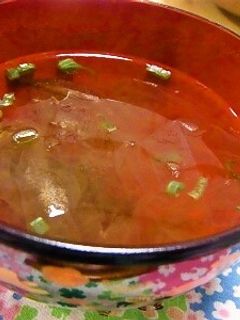 あっという間に!とろろのお吸い物-レシピのメイン写真