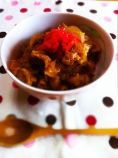 簡単豚丼-レシピのメイン写真