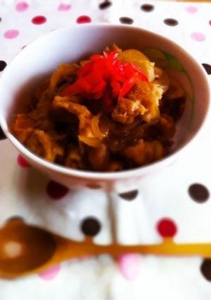 簡単豚丼-レシピのメイン写真
