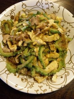 ゴーヤと厚揚げのおかか炒め-レシピのメイン写真