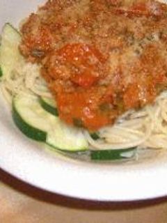 餃子の具で簡単ミートソース♪-レシピのメイン写真