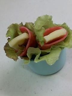 お弁当に簡単♪チーズのハムレタス巻き-レシピのメイン写真