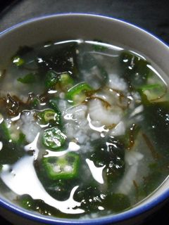 フリーズドライスープでねばねばスープ-レシピのメイン写真