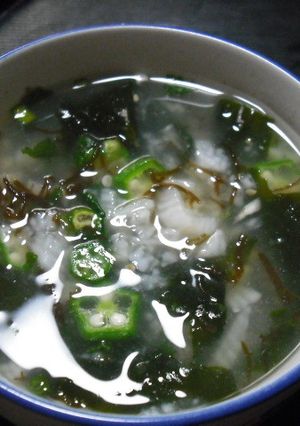 フリーズドライスープでねばねばスープ-レシピのメイン写真