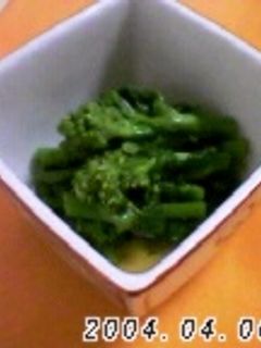 菜の花のおひたし-レシピのメイン写真