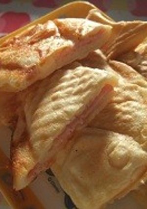 ハムとチーズのたい焼き-レシピのメイン写真