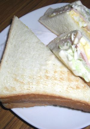 グラタンエッグサンド-レシピのメイン写真