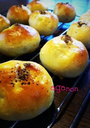 ホームベーカリーで明太子ポテトパン-レシピのメイン写真
