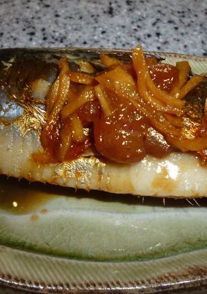 いわしの梅煮-レシピのメイン写真