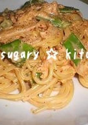 パスタ☆キムチクリーム-レシピのメイン写真