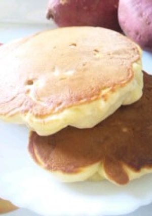 さつまいものはちみつパンケーキ-レシピのメイン写真