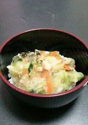 やきとり缶でトロトロ丼♪-レシピのメイン写真
