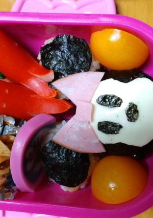 難しい☆ミニーちゃん弁当-レシピのメイン写真
