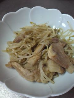 豚肉ともやしのてりやき-レシピのメイン写真