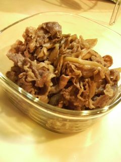 牛肉と舞茸の生姜醤油煮-レシピのメイン写真