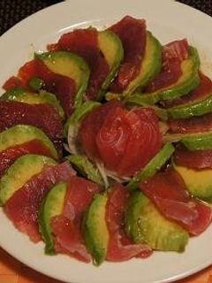 マグロとアボカドのカルパッチョ-レシピのメイン写真