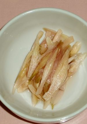 みょうがのハチミツりんご酢漬け-レシピのメイン写真