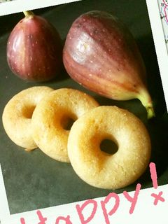 卵無し!いちじく焼きドーナツ-レシピのメイン写真