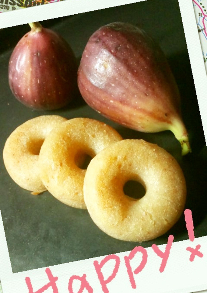 卵無し！いちじく焼きドーナツ-レシピのメイン写真