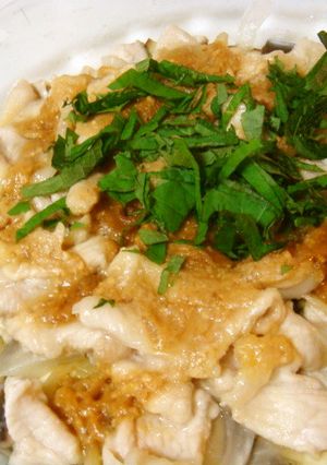 レンジでチン!なす豚肉さっぱり味-レシピのメイン写真