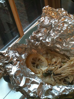 塩昆布で☆白身魚ときのこのホイル焼き-レシピのメイン写真
