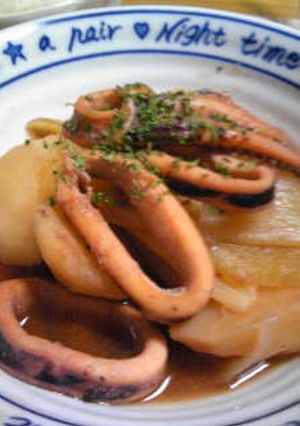 ☆簡単☆イカとジャガイモのケチャップ旨煮-レシピのメイン写真