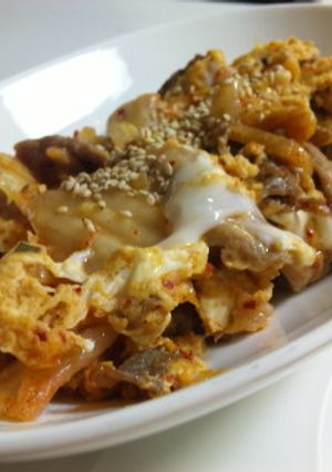 簡単スピードおかず☆丼にも！豚キムチ-レシピのメイン写真