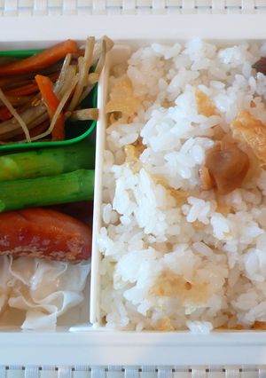 簡単!生湯葉ご飯弁当!-レシピのメイン写真