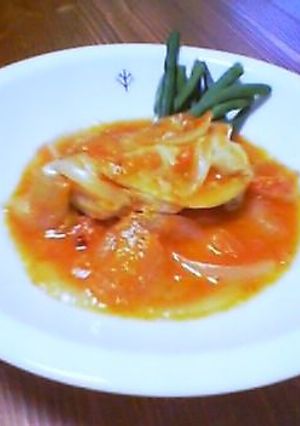 フレッシュトマトで！チキンのトマト煮-レシピのメイン写真