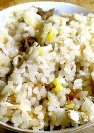あさりと葱の炊込みご飯-レシピのメイン写真