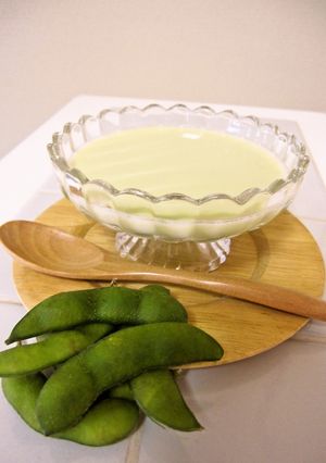 枝豆と豆乳の冷製ス~プ☆彡-レシピのメイン写真