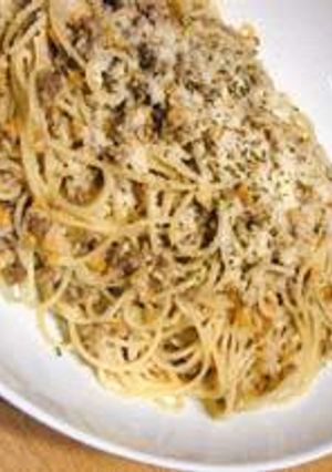 白いボロネーゼソースのパスタ-レシピのメイン写真