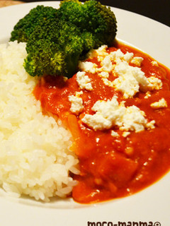 低カロ♪チキンとチーズのトマトカレー♪-レシピのメイン写真