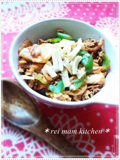 ✿キムチーピーマン♡ふわとろ卵のスタ丼✿-レシピのメイン写真