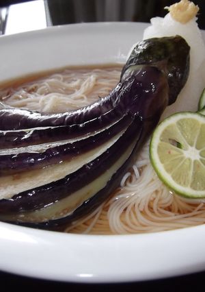なすと大根おろしのそうめん-レシピのメイン写真